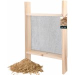 Stavební síto na štěrkopísek a maltu dřevěné 2x2 mm – Sleviste.cz