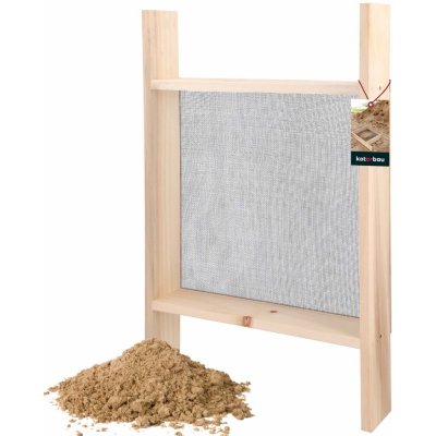 Stavební síto na štěrkopísek a maltu dřevěné 2x2 mm – Sleviste.cz