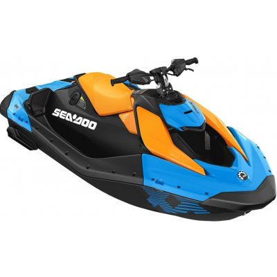 Skútr vodní Sea-Doo SPARK X TRIXX 1-up 110hp modro-oranžový – Sleviste.cz