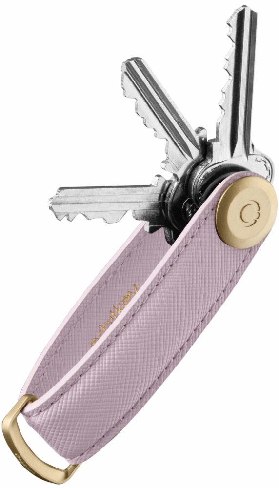 Klíčenka Kožená Orbitkey 2.0 Saffiano Lilac světle fialová | Srovnanicen.cz