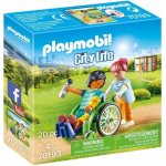 Playmobil 70193 Pacient na vozíku – Zboží Dáma