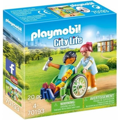 Playmobil 70193 Pacient na vozíku – Hledejceny.cz