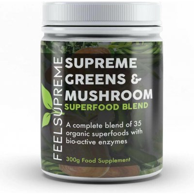 Organic Greens & Mushrooms Feel Supreme 300 g – Hledejceny.cz