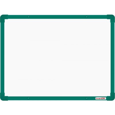 VMS Vision boardOK Keramická tabule na fixy se zeleným rámem Zelená 60 x 45 cm – Zboží Mobilmania