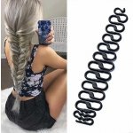 Rybí cop - Hairagami pomůcka pro vytvoření účesu - černá – Zbozi.Blesk.cz