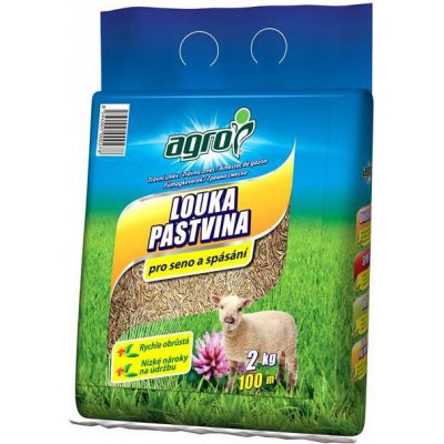 AGRO travní směs louka a pastvina taška 2 kg – Hledejceny.cz