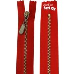 zip kovovy ozdoba ČERVENÝ N0 2807XX – Zboží Mobilmania