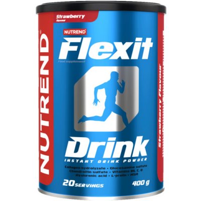 Nutrend Flexit Drink 400 g - jahoda