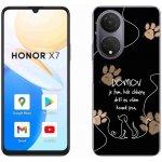mmCase na Honor X7 - psí motiv černé pozadí – Hledejceny.cz
