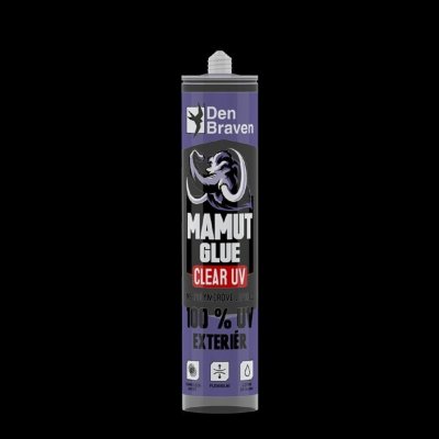 Den Braven Mamut Glue Clear UV 290 ml – HobbyKompas.cz