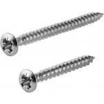 Vruty pozink Ø 3,5x30mm + 3,5x45mm, sada 20+20 ks – Hledejceny.cz