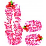 RAPPA Sada Hawaii růžová náhrdelník s náramky – Zboží Dáma