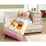 Matějovský povlečení Prasátko růžové 100 x 135 cm 40 x 60 cm – Zboží Dáma