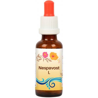 Bachovy květové esence NESPAVOST I. 30 ml – Hledejceny.cz