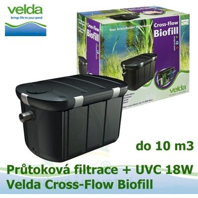 Velda Cross - Flow Biofill with UV-C 9 Watt – Zboží Mobilmania