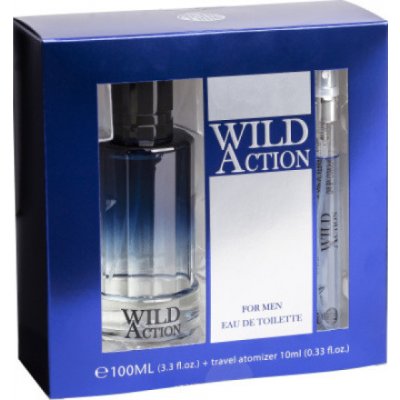 Real Kazeta Wild Action MEN, edt 100 ml + edt 10 ml