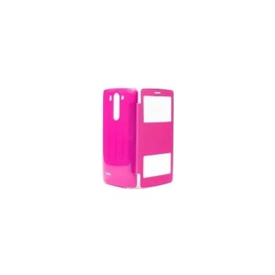 Pouzdro ForCell S-View LG D722 G3s růžové