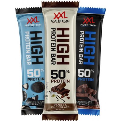 XXL NUTRITION HIGH PROTEIN BAR 2.0 50 g – Zboží Mobilmania