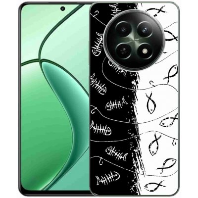 Gelový kryt mmCase na Realme 12 5G/12x 5G kostry a rybky – Zboží Živě