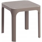 Nardi plastový zahradní stolek Net 40 x 40 cm Béžovošedý – Hledejceny.cz