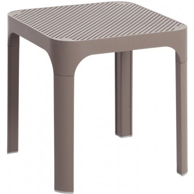 Nardi plastový zahradní stolek Net 40 x 40 cm Béžovošedý – Hledejceny.cz