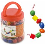 Lamps Navlékání dřevěných korálků extra velké – Zboží Mobilmania