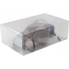 Úložný box Compactor Transparentní úložný box na boty lodičky L