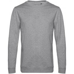 B&C Unisex mikina WU01W Heather Grey