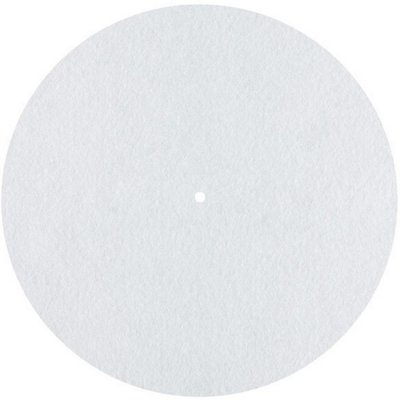 Dynavox Slipmate Neutral Anti static PM2 White: Kvalitní tvarově stálý filcový slipmat – Zboží Živě