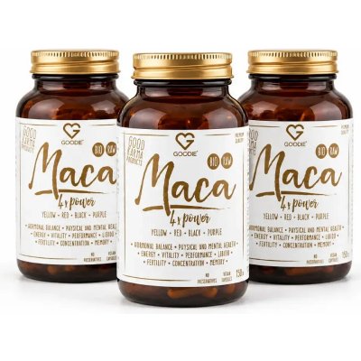 Goodie Maca Set 3 x 150 kapslí – Hledejceny.cz