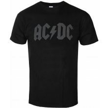 AC/DC Logo Hi-Build Black Rock Off ACDCTS100MB