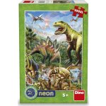 Dino Svět dinosaurů neon 100 dílků – Zboží Mobilmania