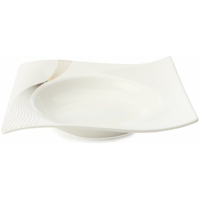 Maxwell & Williams Čtvercový polévkový talíř Frequency 22x22 cm – Hledejceny.cz