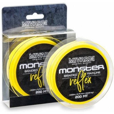 Mivardi Šňůra Monster Reflex Braid 200m 0,70mm – Hledejceny.cz