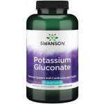 Swanson Glukonát Draselný 99 mg 250 kapslí – Hledejceny.cz