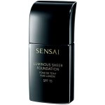 Sensai Luminous Sheer tekutý rozjasňující make-up SPF15 LS102 Ivory Beige 30 ml – Zboží Dáma