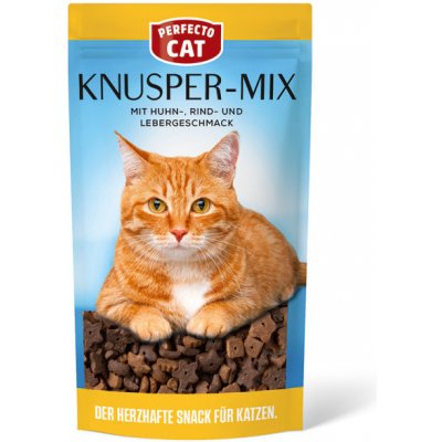 Perfecto Cat Snack Hovězí Kuřecí a Játra 60 g