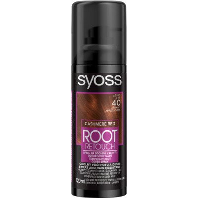 Syoss Root Retouch kašmírově červený sprej pro zakrytí odrostů 120 ml – Hledejceny.cz