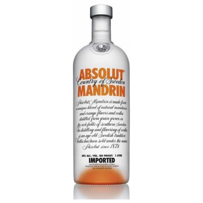 Absolut Mandrin 40% 1 l (holá láhev) – Zboží Mobilmania