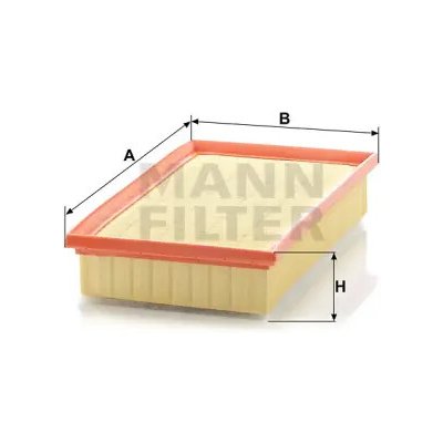 MANN FILTER Vzduchový filtr C 29 124 – Hledejceny.cz