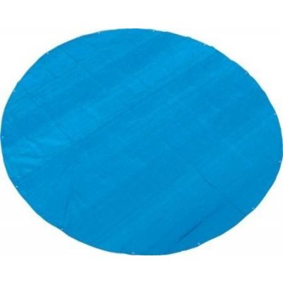 TOPTRADE plachta krycí s oky kulatá, 3,6 m modro-zelená – Hledejceny.cz