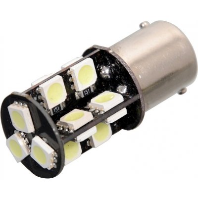 Compass Žárovka 19 SMD LED 12V Ba15S s rezistorem CAN-BUS ready bílá – Zbozi.Blesk.cz