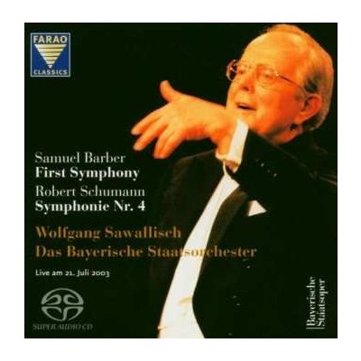 SA Samuel Barber - Wolfgang Sawallisch Live Am 21.juli 2003 CD