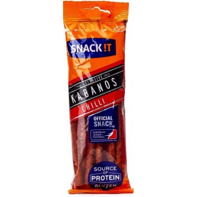 Snack !t Kabanos Exclusive chilli 50 g – Sleviste.cz