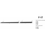 Opel Grandland X 17 lišty dveří – Sleviste.cz