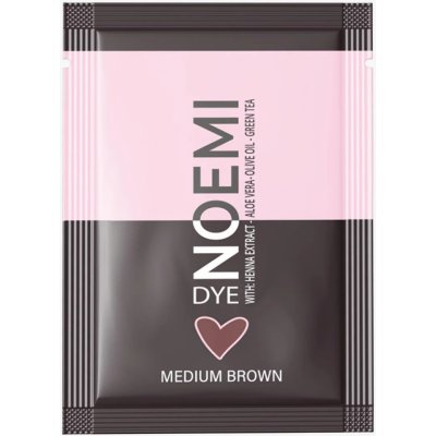 Noemi Lash & Brow Dye hybridní barva na řasy a obočí sáček Medium Brown 1 g – Zbozi.Blesk.cz