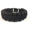 Paracord náramek Cordell Paracord Solomon Černá