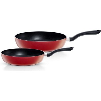 Sada 2ks pánví Cenit red 24 a 28cm - Fissler