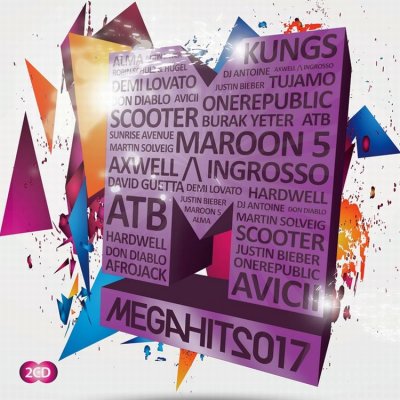 Kompilace - Mega hits 2017-Best of, CD, 2017