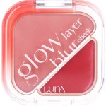 LUNA Glow Layer Blur Cheek Duo tvářenka 05 Sleepy Pink 8,5 g – Zboží Dáma